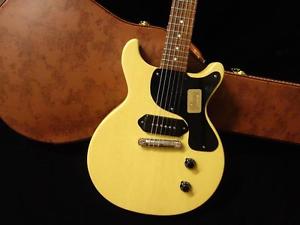 Used Gibson Custom Shop 1958 Les Paul Junior Double Cut VOS TV Yellow Guitar
