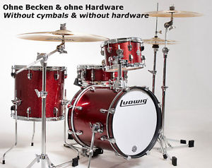Ludwig Breakbeats by Questlove Drumkit Wine Red Sparkle - NEU