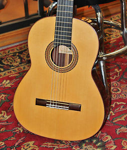 1964 Vintage Classical Guitar made in Madrid , SPAIN by Marcelino Lopez Nieto