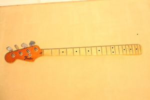 Vintage 1971 Fender Precision Bass neck LEFT-HANDED w/ original tuners
