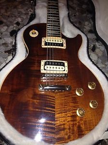 gibson les paul standard plus root beer AAA flame top 2008 rare 60's neck