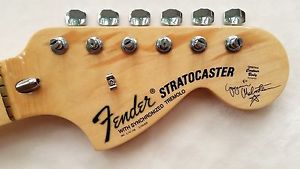 Made in USA Fender YNGWIE MALMSTEEN Stratocaster NECK & TUNERS Strat Maple !!