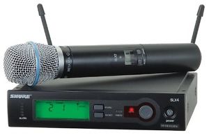 Shure SLX24/BETA87A Handheld Wireless System, H5