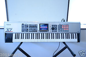 Roland Fantom X7 Workstation Keyboard AUDIO TRACK EXPANSION w/ gig bag