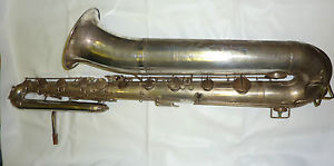 1930'S Selmer Bass Saxophone