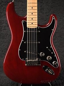 Fender USA American Deluxe Stratocaster N3 -Wine Transparent / Maple- 2009