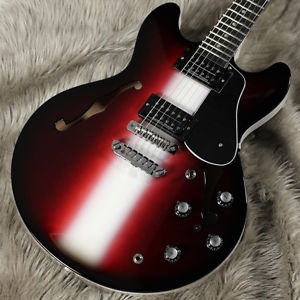 Free Shipping Used Aria Pro II TA-JAIL STRIPE BURST Electric Guitar