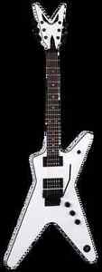 Dean ML 79 F CWH Solid-Body Electric Guitar, Classic White
