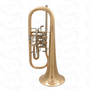 MIRAPHONE 24R 1100 A100 Flügelhorn Goldmessing lackiert Aussteller GARANTIE