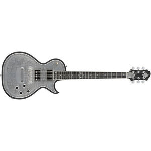 Zemaitis Custom Shop CS24MF Black BK Metal Front *New* Electric Guitar with Case