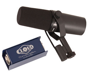 Shure SM7B Vocal Microphone + Cloud Cloudlifter CL-1
