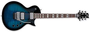 ESP LTD AS-1FR FM Alex Skolnick Series Electric Guitar Black Aqua Sunburst