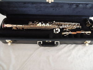 YANAGISAWA S992 BRONZE SOPRANO SAXOPHONE SUPERB CONDITION!  MONEY BACK GUARANTEE