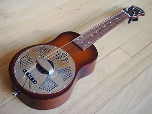National Resophonic Mahogany Concert Resonator Ukelele