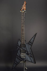 B.C.RICH  IronBird Rivet Electric Guitar w/HardCase From Japan Used #G697