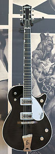 Gretsch 2410412806 G6128TVP Power Jet Electric Guitar - Black