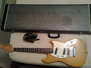 1967 Butterscotch Fender Mustang Guitar W/ OHSC and Strap!