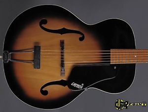 1961 Gretsch 6050 New Yorker Archtop Guitar - Sunburst