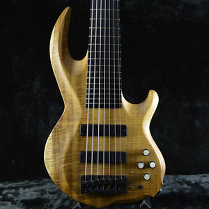 Conklin Custom Shop SIDEWINDER 7 Solid Curly Koa Free Shipping Electric Bass