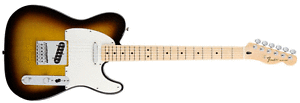 Fender Standard Telecaster Electric Guitar - Brown Sunburst, 0145102532