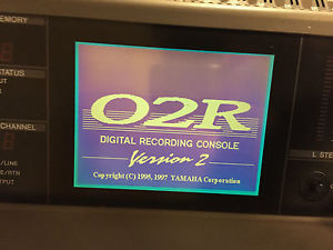YAMAHA O2 R  DIGITAL MISCHPULT+2xCD8 AD-KARTEN-TOP-NON SMOKER-PROMI VORBESITZ