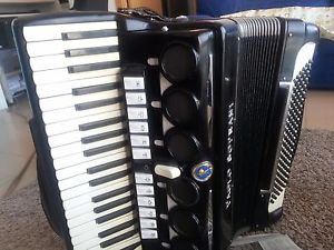 Akkordeon accordion acordeon  Made in Italy PAOLO SOPRANI 120 BASS MADE  INTALY