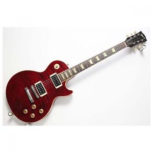 Gibson Les Paul Classic Plus Trans Red 1999 Used Electric Guitar Deal Japan F/S