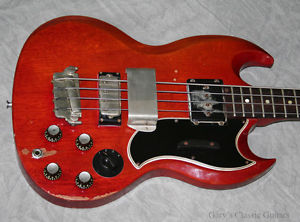 1961 Gibson EB-3 Cherry Red, First year of production (#GIB0006)