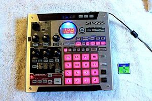Roland SP-555 Pattern Sequencer Sampler w/Power supply and 2g card