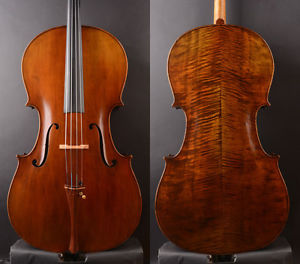 Special Offer! Modern Stradivari Copy Cello Fine Tone, German Oil varnish