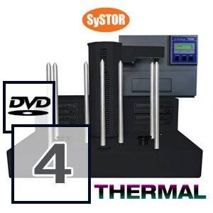 Systor DM-1400T Systor DiscMaster DM-1400T 4 Drive Automated CD-DVD Publishing System with Teac P55C Thermal Printer - 300 Disc Capacity