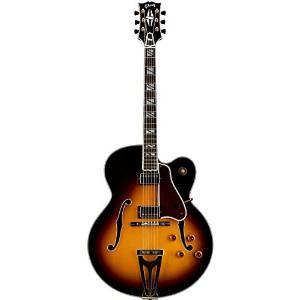 Gibson Custom Shop SUPER 400 HSS4VSGH1 Hollow-Body Electric Guitar, Vintage Sunburst