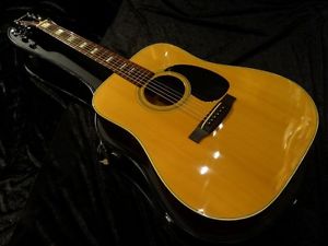 Epiphone FT-550 Natural w/hard case Free shipping Guiter Bass From JAPAN #I14
