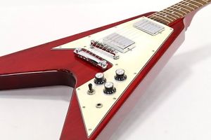 [USED]Tokai FV56 Cherry Flying V type Electric guitar