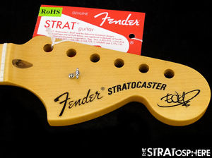 2016 American Fender The Edge Strat NECK Stratocaster USA Quartersawn Maple