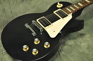 GIBSON USA Les Paul '50s Tribute Satin Ebony 2016 Used Electric Guitar F/S EMS