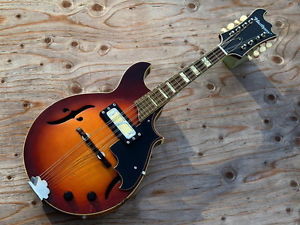 1972 Harmony H 35 Electric Mandolin Free Shipping Vintage