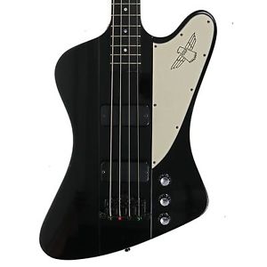 2002 GIBSON THUNDERBIRD IV ELECTRIC BASS GUITAR BLACK FINISH