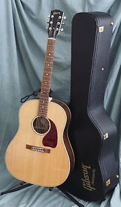 2016 - GIBSON USA J15 ACCOUSTIC ELECTRIC GUITAR, INCLUDES ORIGINAL HARD CASE