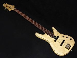Sugi NB4HR FM / ASH NAT 2016 Made Maple Top Used Electric Bass Guitar Deal Japan