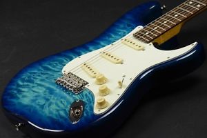 Fender Japan ST62-QT AQB Used Electric Guitar Soft Case Free Shipping From JAPAN