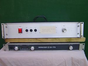 Strawberry Studios Stockport Control Room Amplifiers 10CC  Hannett Joy Division