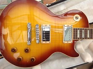 Gibson Les Paul Standard Plus. 2009 Model In Superb Iced Tea