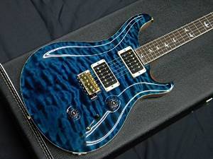 Paul Reed Smith 30th Anniversary Custom24 Limited 10top Quilt Azul Guitar