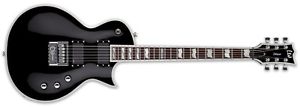 ESP LTD Deluxe EC-1000 Evertune ECLIPSE EMGs Electric Guitar Black EC1000ET BLK