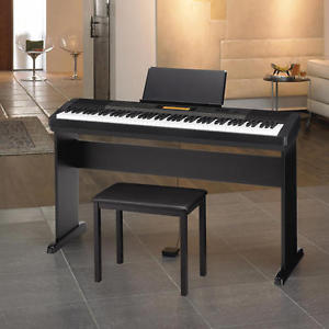 Casio CDP-230RBK Keyboard, CB-7BK Bench, & CS-44P Stand New!