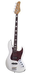 Schecter DIAMOND-J PLUS 4-string Ivory 4-String Bass Guitar, Vintage Ivory