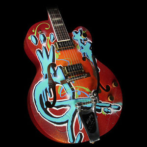Gretsch G6120 Kaves Brooklyn Graffiti Nashville Electric Guitar