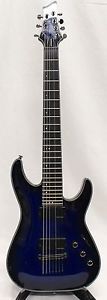Schecter Diamond Series BlackJack SLS C-7 P 7 String Electric Guitar W/ HS Case