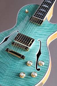 Free Shipping Gibson Custom Shop Les Paul Supreme Seafoam Green 2015 Guitar